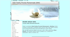 Desktop Screenshot of islam-ahlulbayt.cz