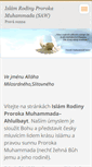 Mobile Screenshot of islam-ahlulbayt.cz